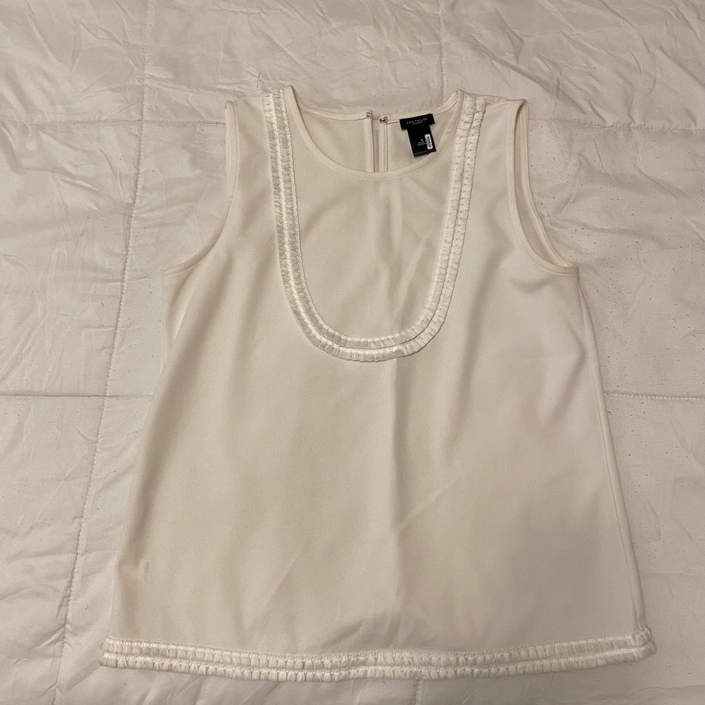 Ann Taylor White Blouse